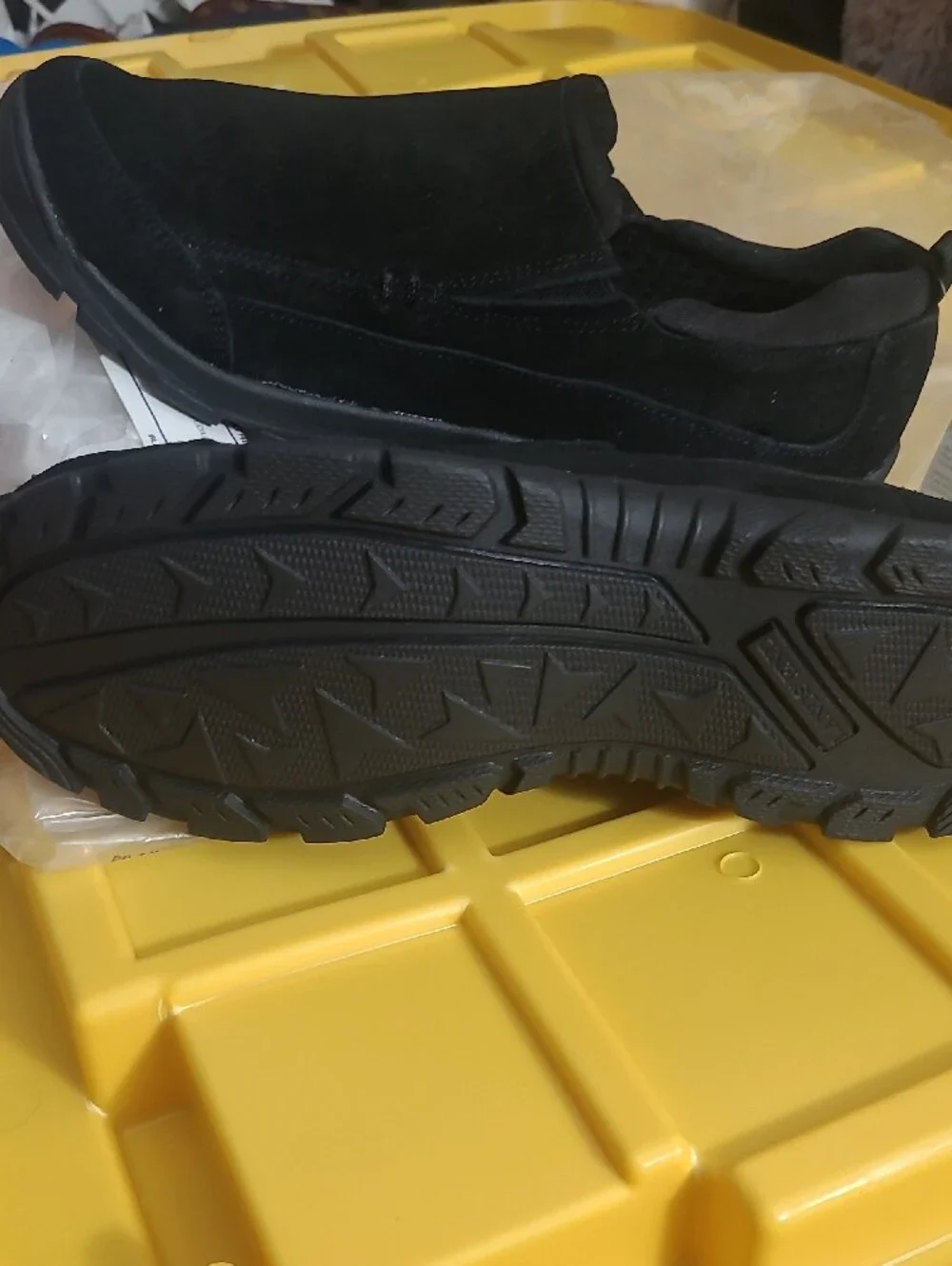 Lands' End All Weather Suede Shoe, Size 4